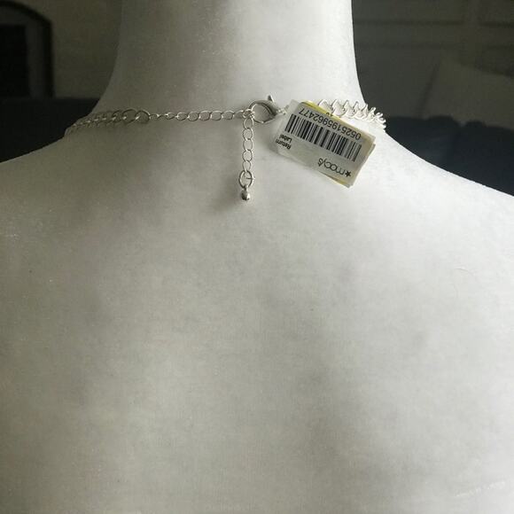 INC Brillant Silver Tone Necklace NWT - Picture 6 of 12